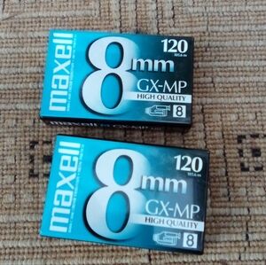 8mm GX-MP High Quality Blank Media - Blue
